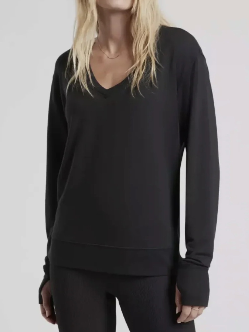 Athleta Sunrise V-Neck Sweatshirt